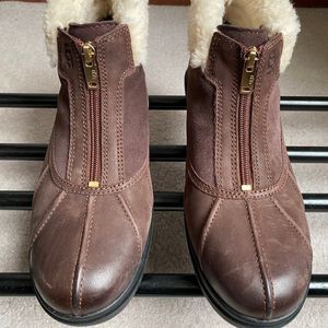 UGG Women 1130443 Hapsburg Leather Suede Boots - NEW NWOB